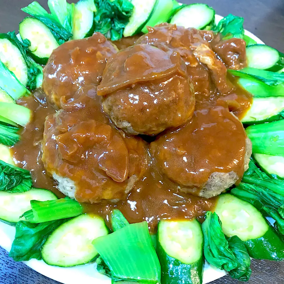 ハンバーグ|男オオカミさん