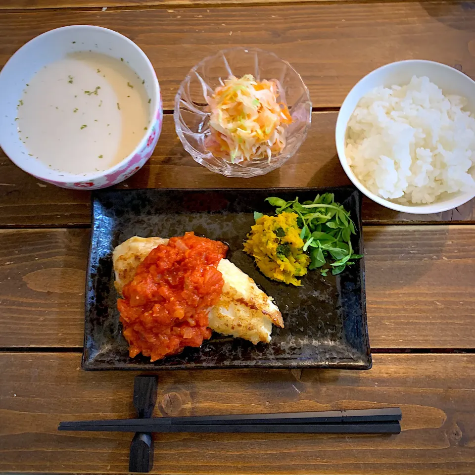 カレイのムニエル　お夕飯💕|ともさん