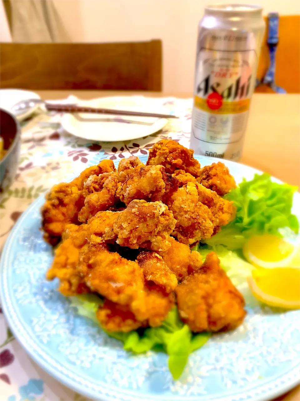 唐揚げ&ビール🍺|mayuさん