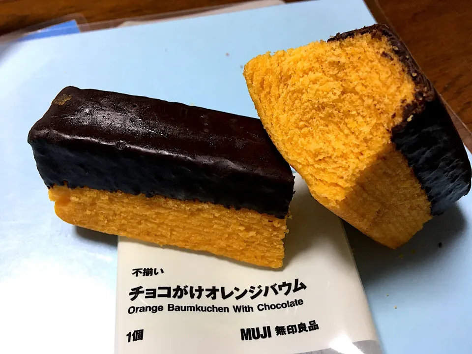 チョコがけオレンジバウム|はっちぃさん