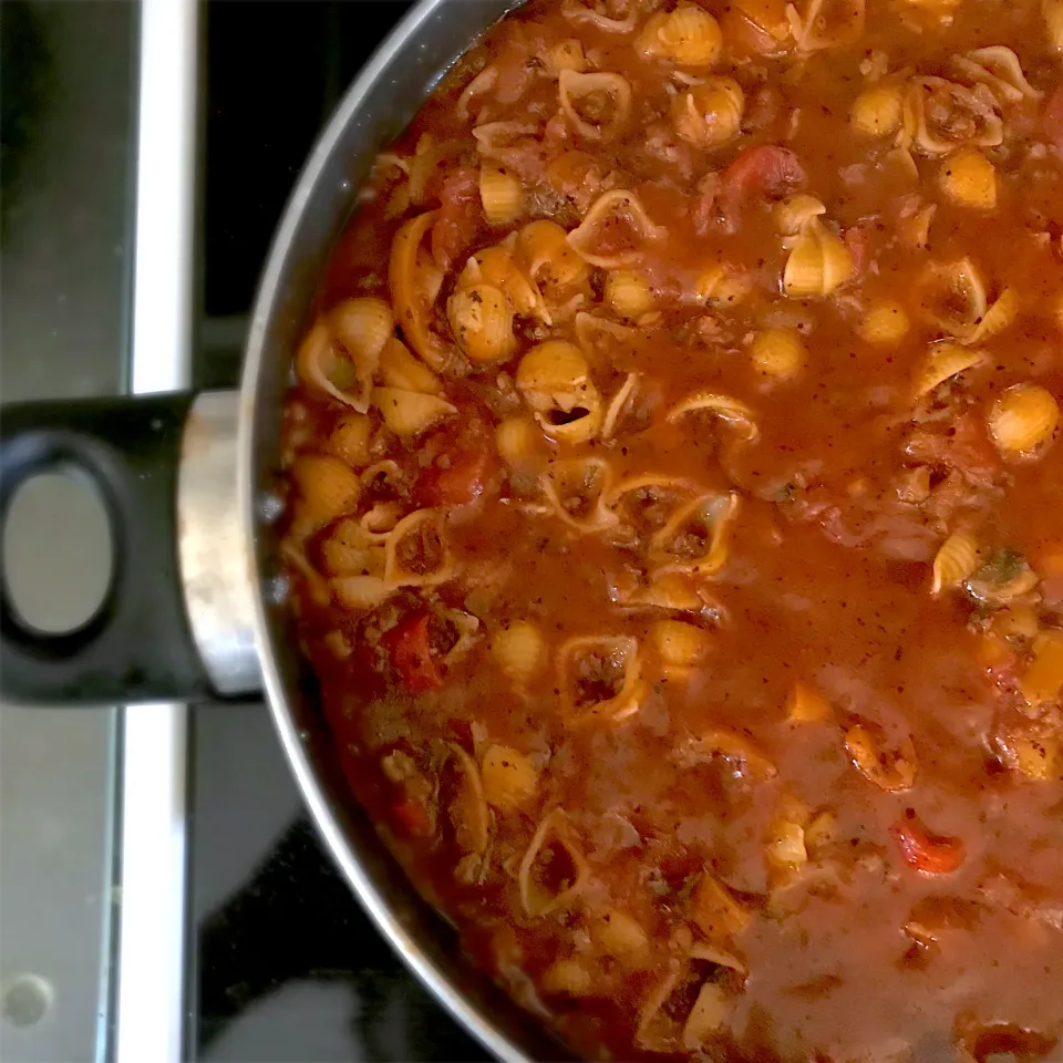 She’ll pasta with Vegan Meat Sauce|T.E.Dennisさん