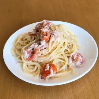 ミニトマトとツナのパスタ|☺︎あずき☺︎さん