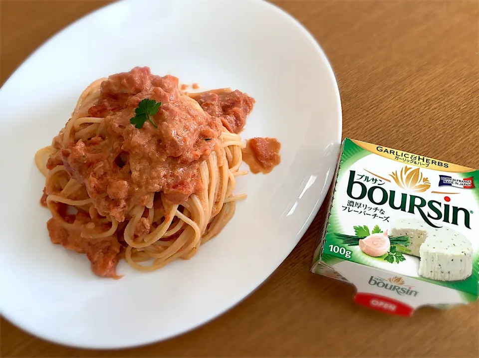 ブルサンでトマトパスタ🍝|みみりんさん