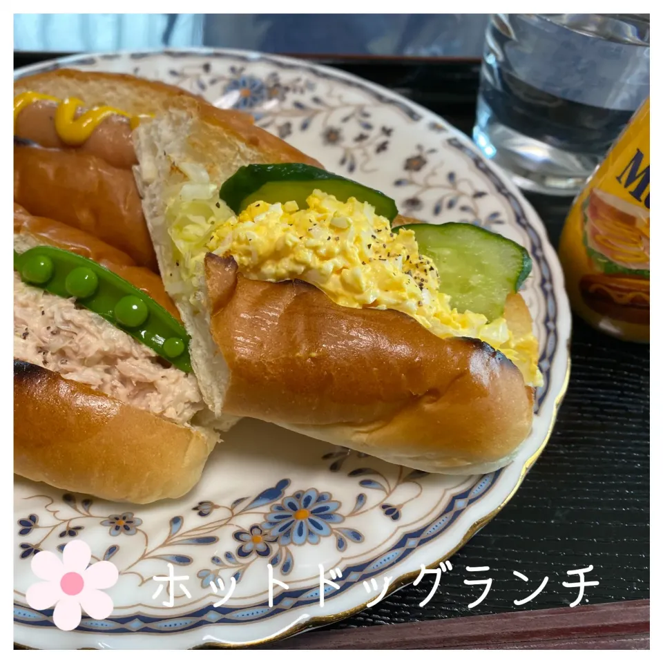 ホットドッグランチ|いのっちさん