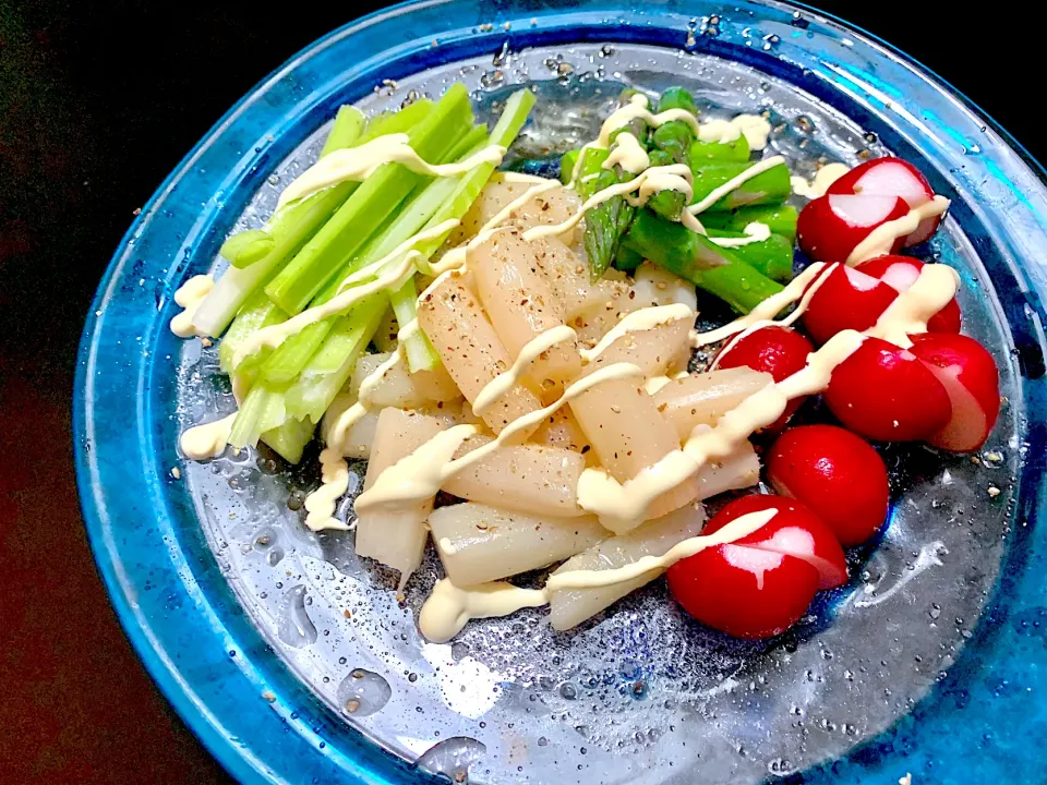 アスパラガスのsalad|iseさん