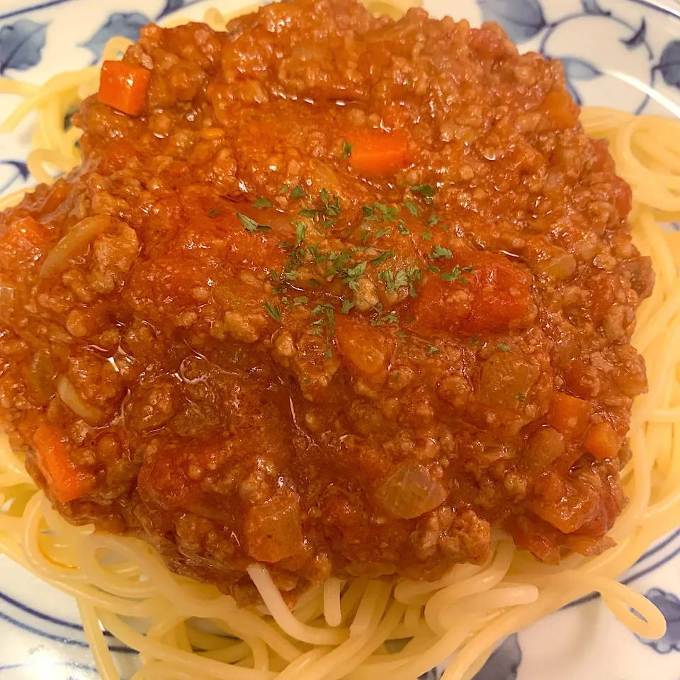 ミートソーススパゲッティ|まゆこさん