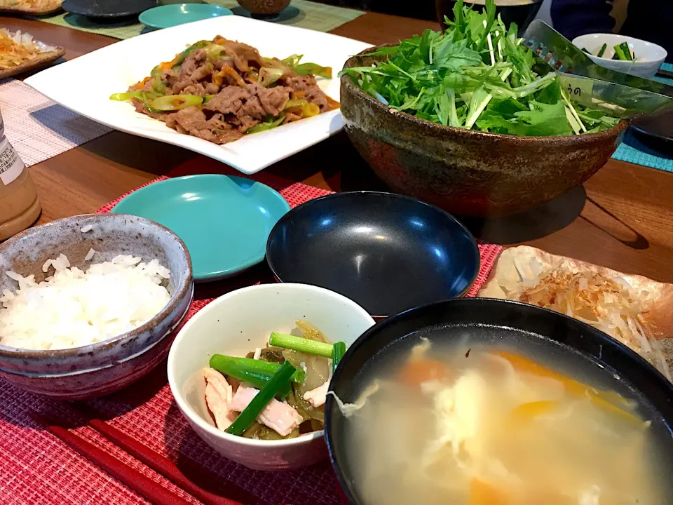 Snapdishの料理写真:晩御飯|かよちゃんさん