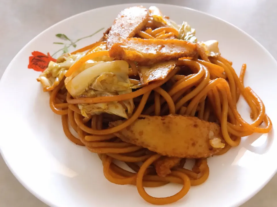 Chinese style fried pasta|amyさん