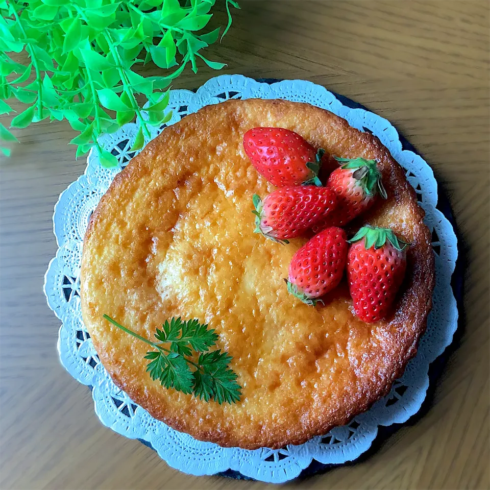 うさかめさんの料理 ヨーグルトケーキ  混ぜて焼くだけ ノンオイル♪|9421beruさん