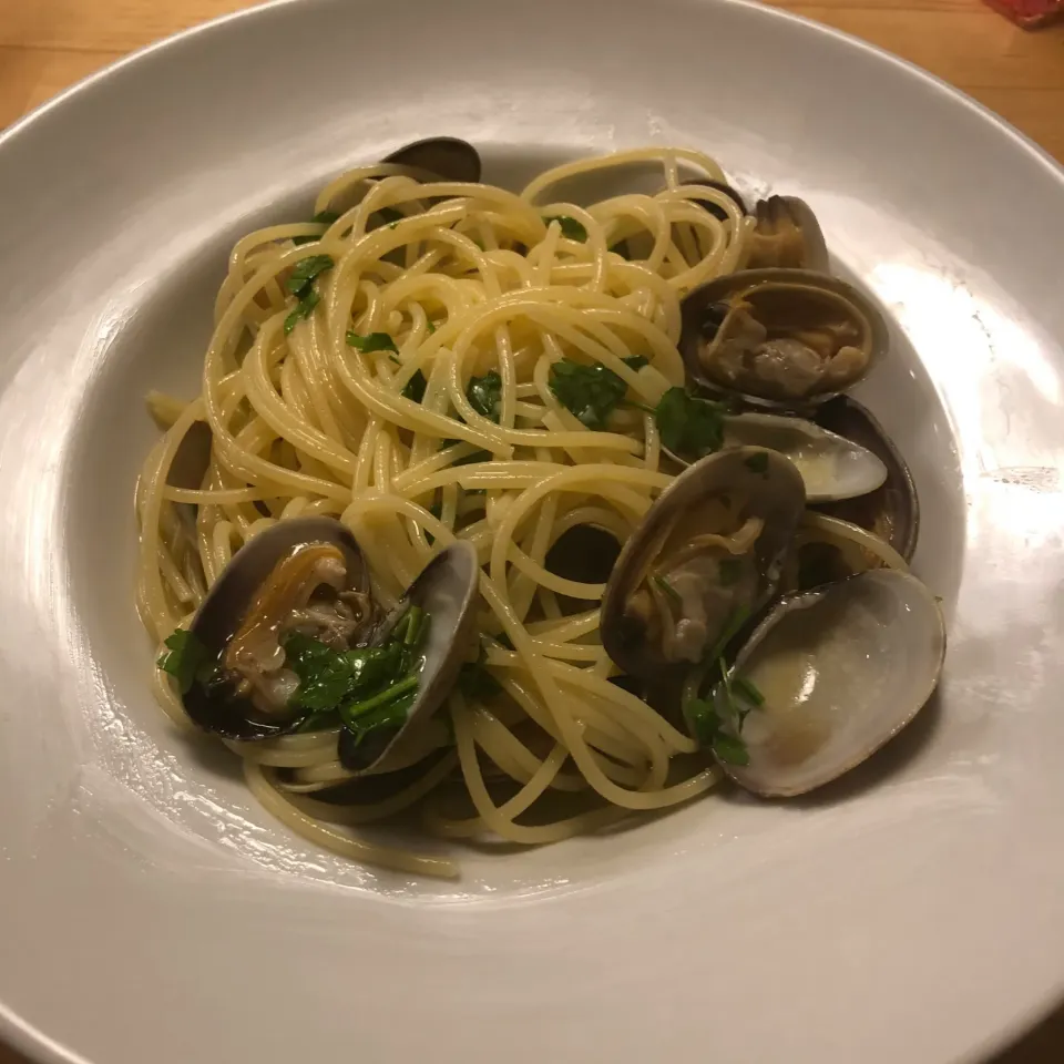 Spaghetti alle vongole in bianco|Takeshi Kuraishiさん