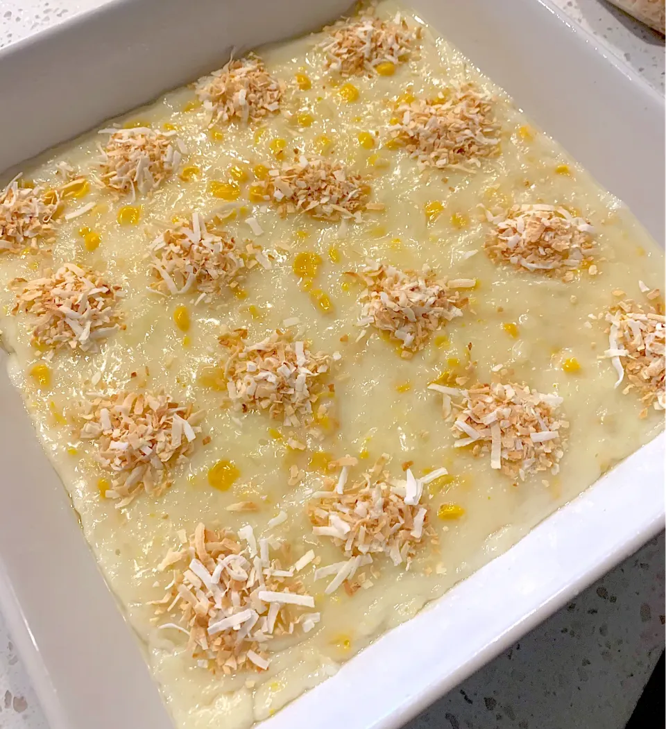 Snapdishの料理写真:It’s ready my Maja Blanca Maiz🥥🌽Coconut Corn Pudding🌽|🌺IAnneさん