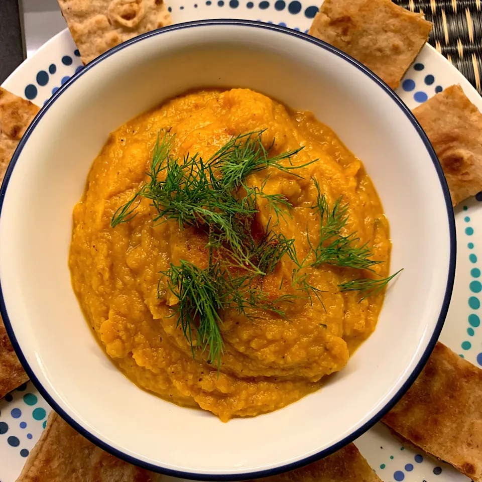 Squash, sweet potato, chick peas puree w cheese cassadita|kayoさん