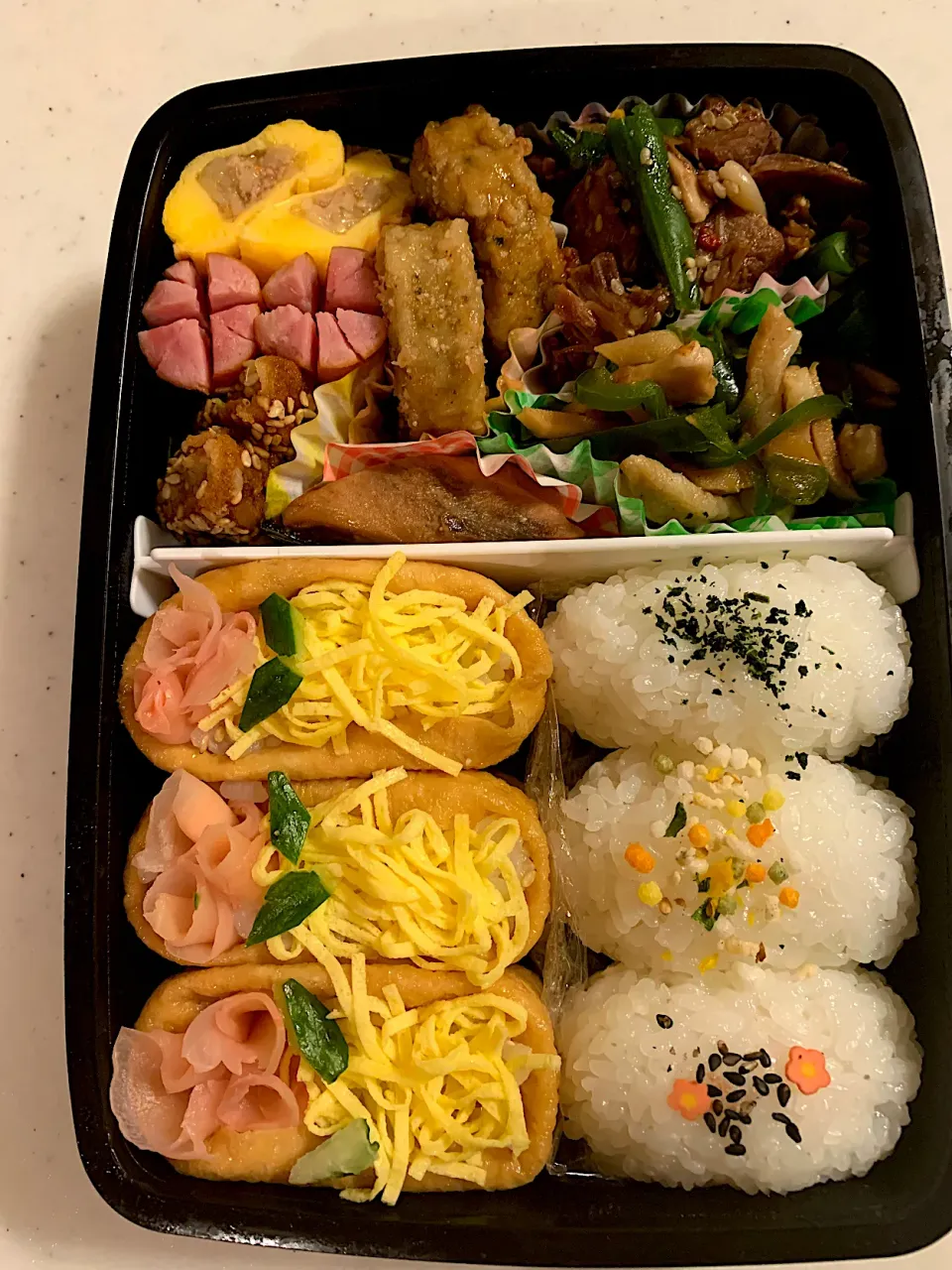 Snapdishの料理写真:旦那さん弁当|Nozominさん