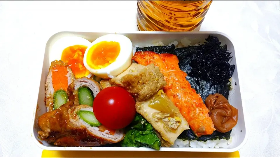 4/13のお弁当🍱
海苔弁当|卯月さん