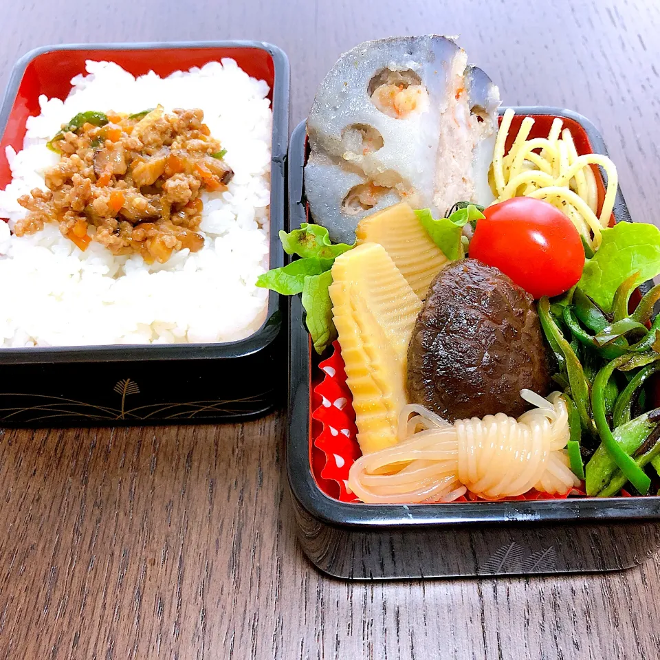 Snapdishの料理写真:4/13 野菜たっぷり和食弁当💗|あーるさん