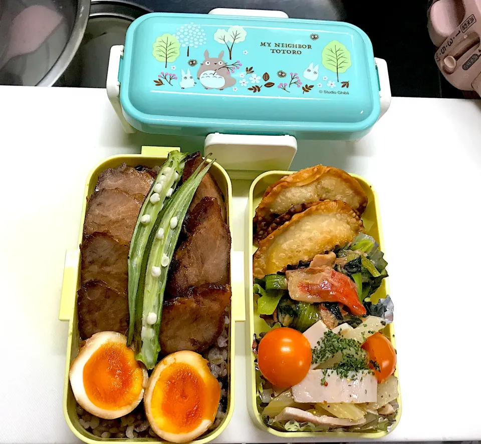 チャーシュー丼弁当♪|つばりん亭さん