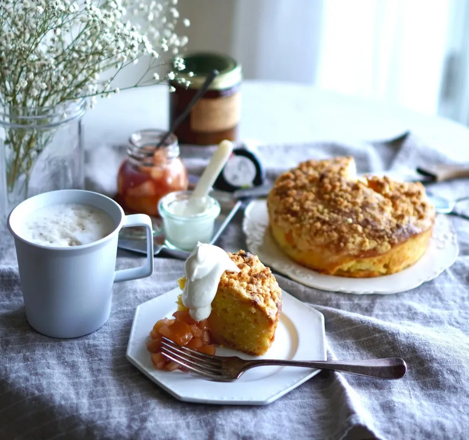 りんごのクランブルケーキ🍎|kayokoさん