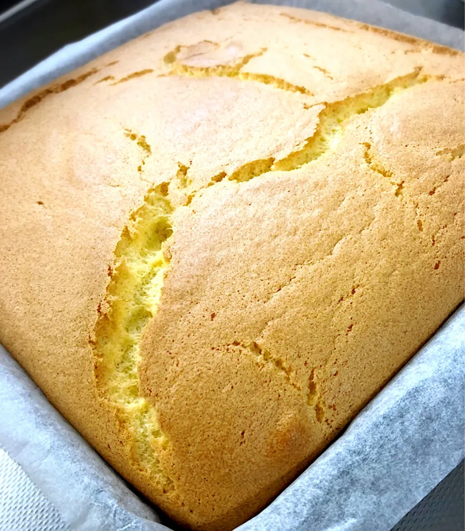 四角のシフォンケーキ|ここさん