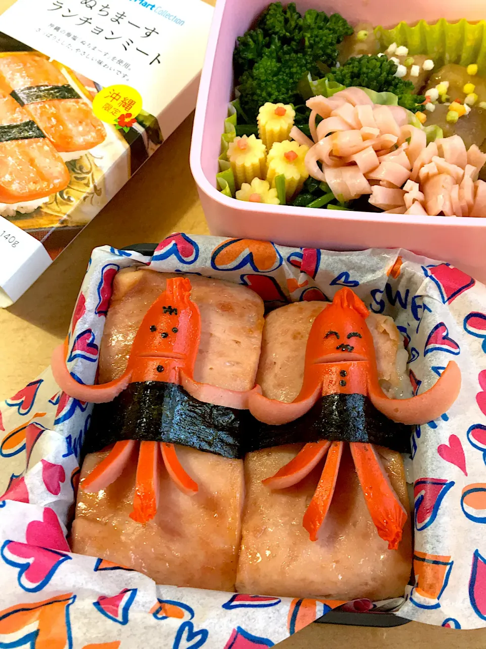 Snapdishの料理写真:スパムおにぎり🐙|matumotommさん