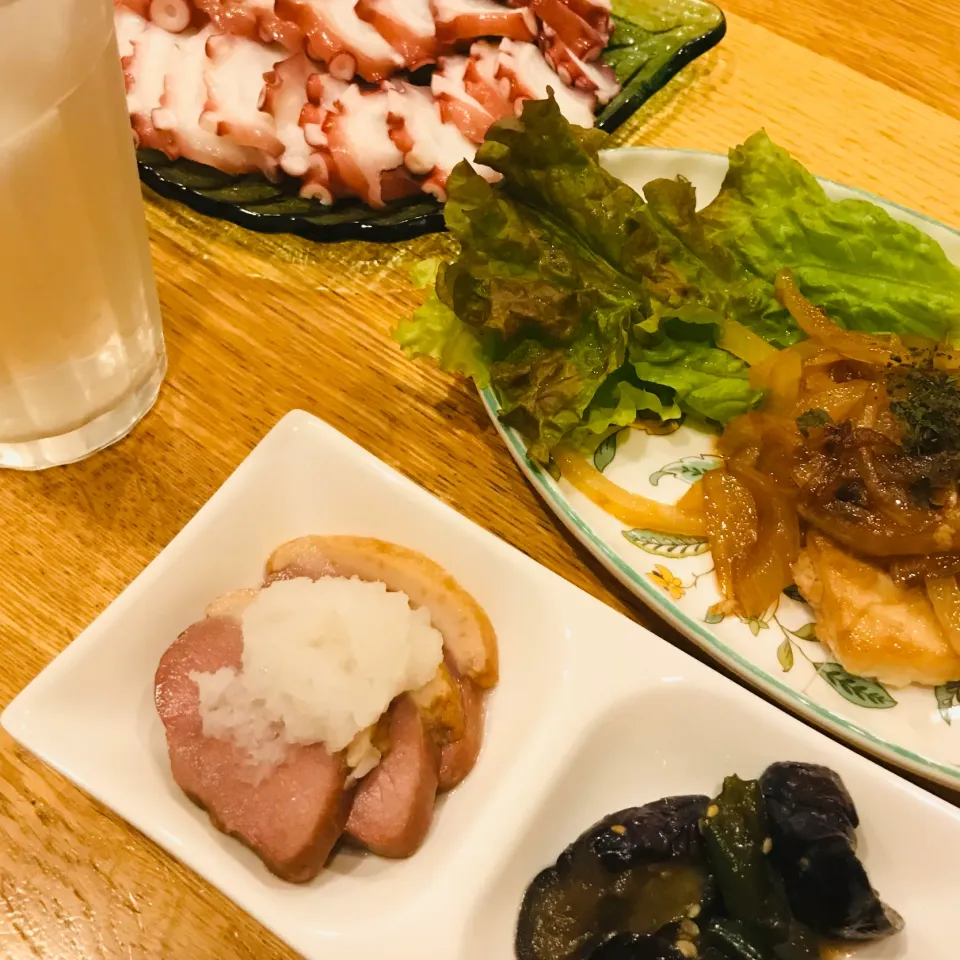 昨日の簡単晩ごはん|だまさん