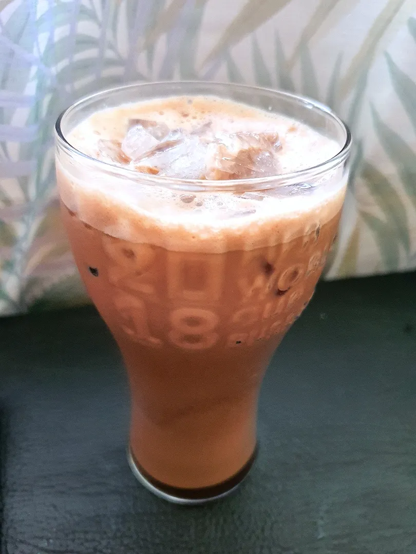 Iced chocolate latte🥰💗 Mid Morning Treat 💋|🌷lynnlicious🌷さん