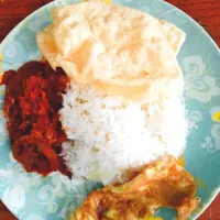 today breakfast Nasi Lemak Covid 19|kak engkuさん