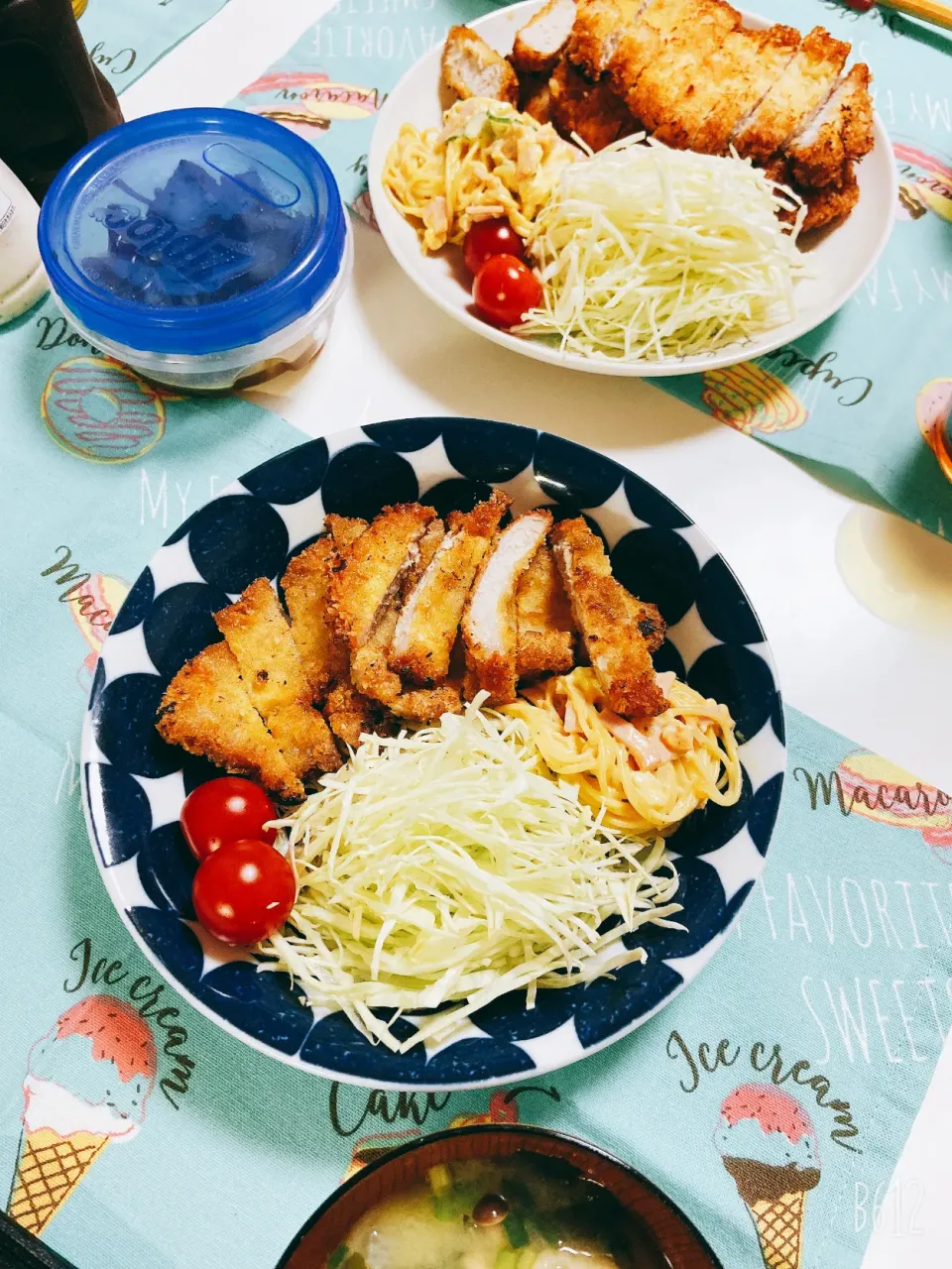 土曜日の晩御飯😋豚カツ🐽|ゆきさん