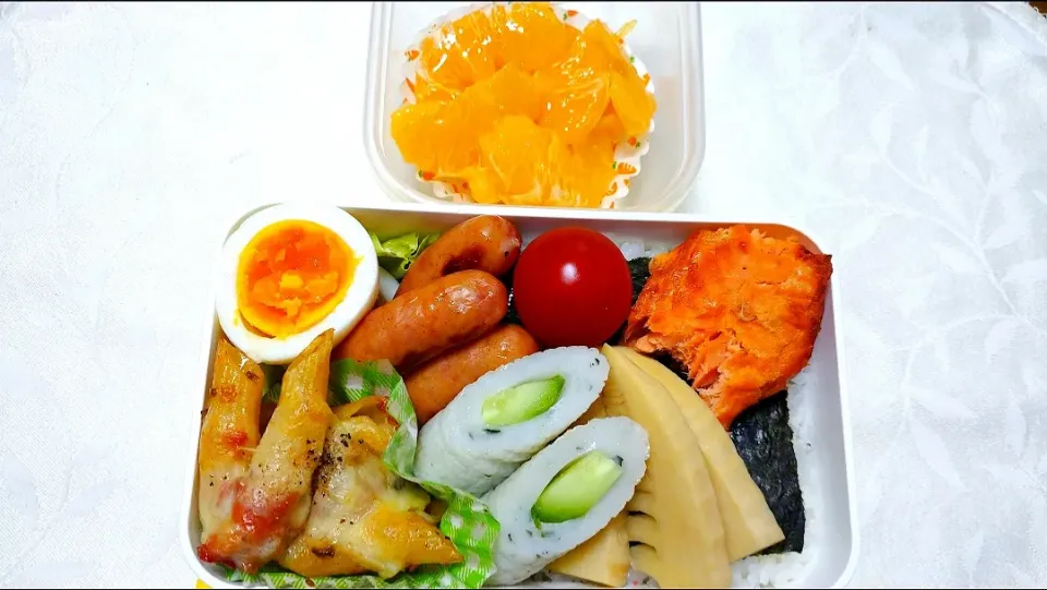 4/14のお弁当🍱
海苔弁当|卯月さん