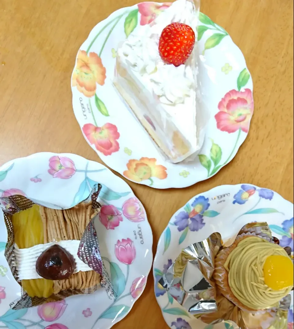 Snapdishの料理写真:おやつ🍰|しまだ ちえこさん