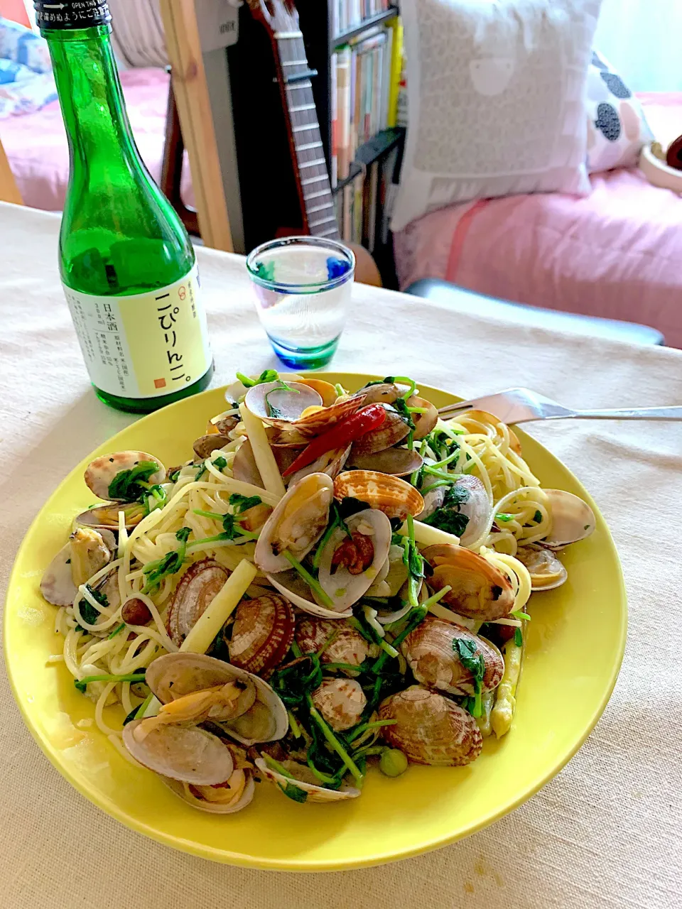 Fedelini alla vongole bianco  ヴォンゴレ|KimaLABOさん