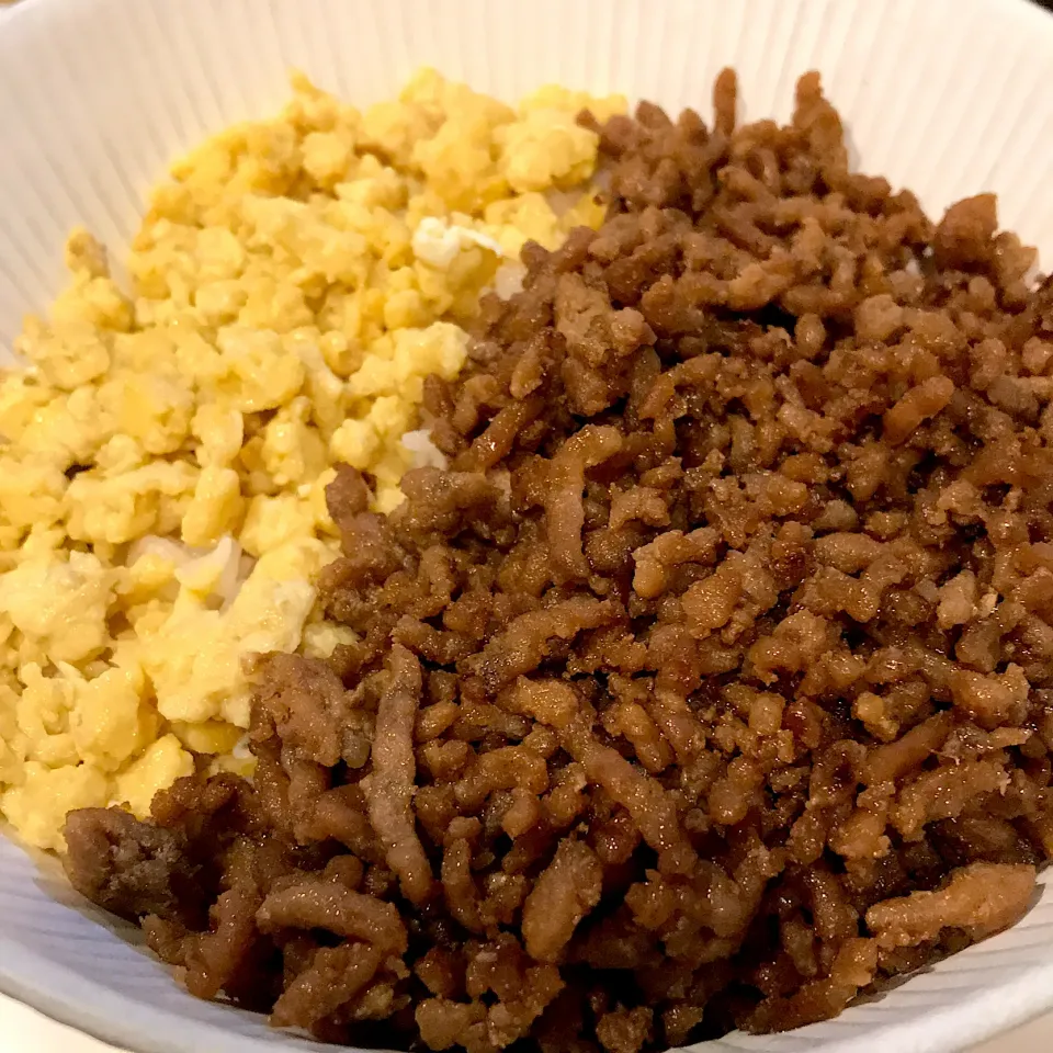 そぼろ丼|まきさん