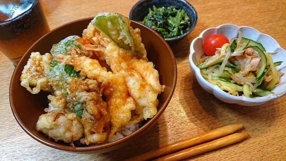 Snapdishの料理写真:天丼🍤|しほさん