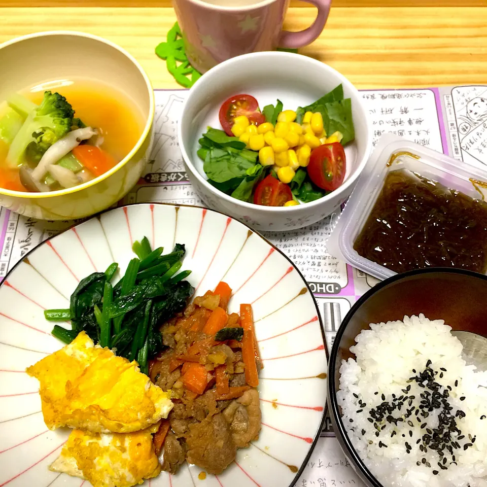 Snapdishの料理写真:4歳児晩ご飯|さとう かおりさん