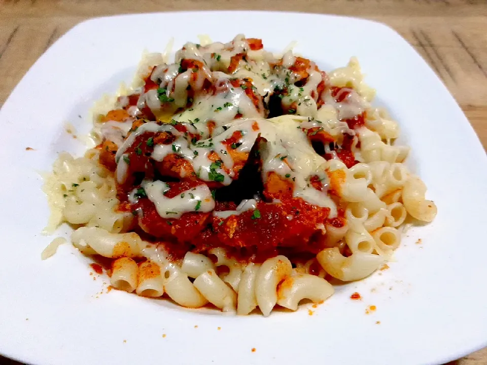 chicken pasta with cheese|Julzさん