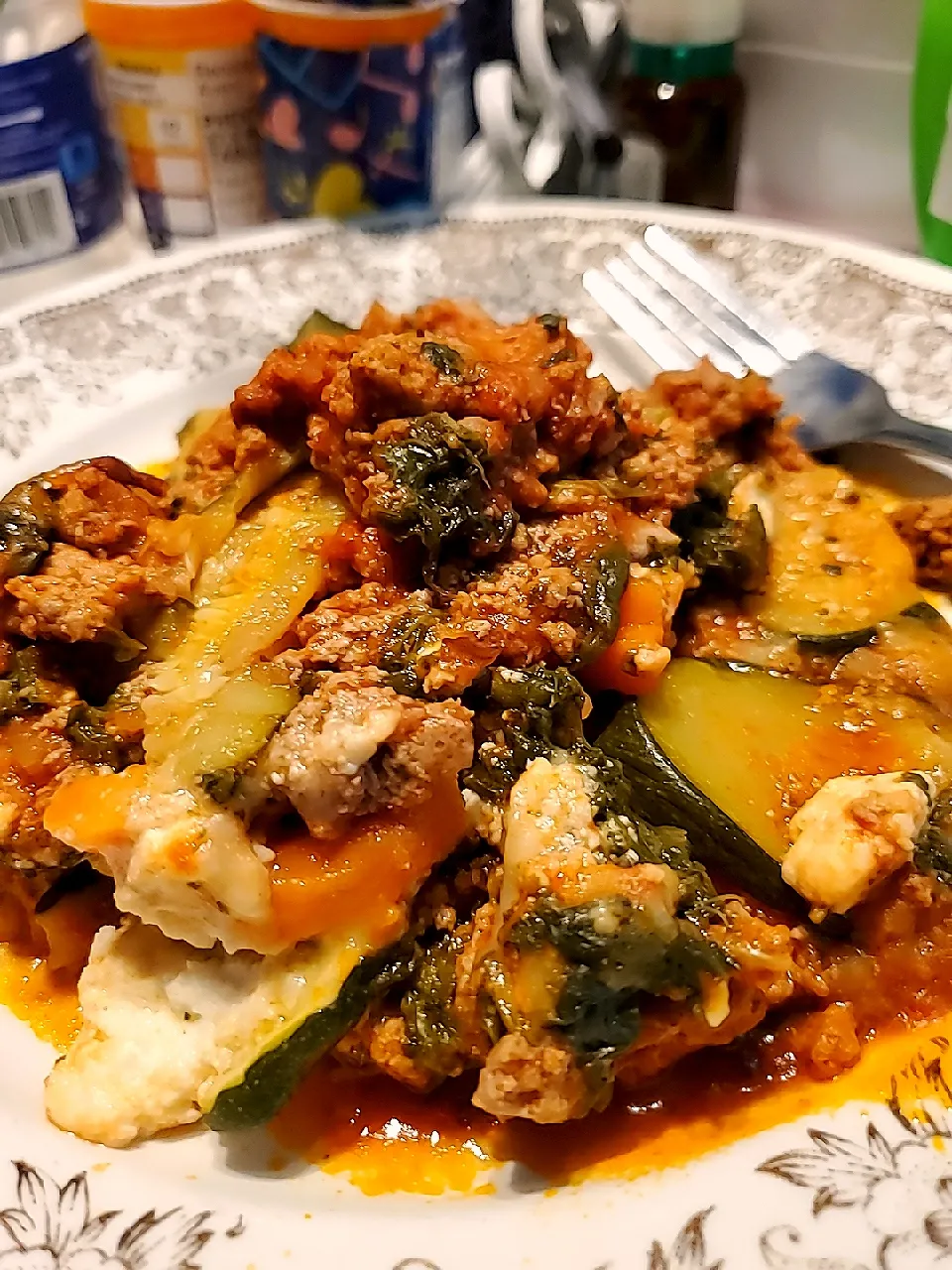 Snapdishの料理写真:Zucchini lasagna|niseaさん