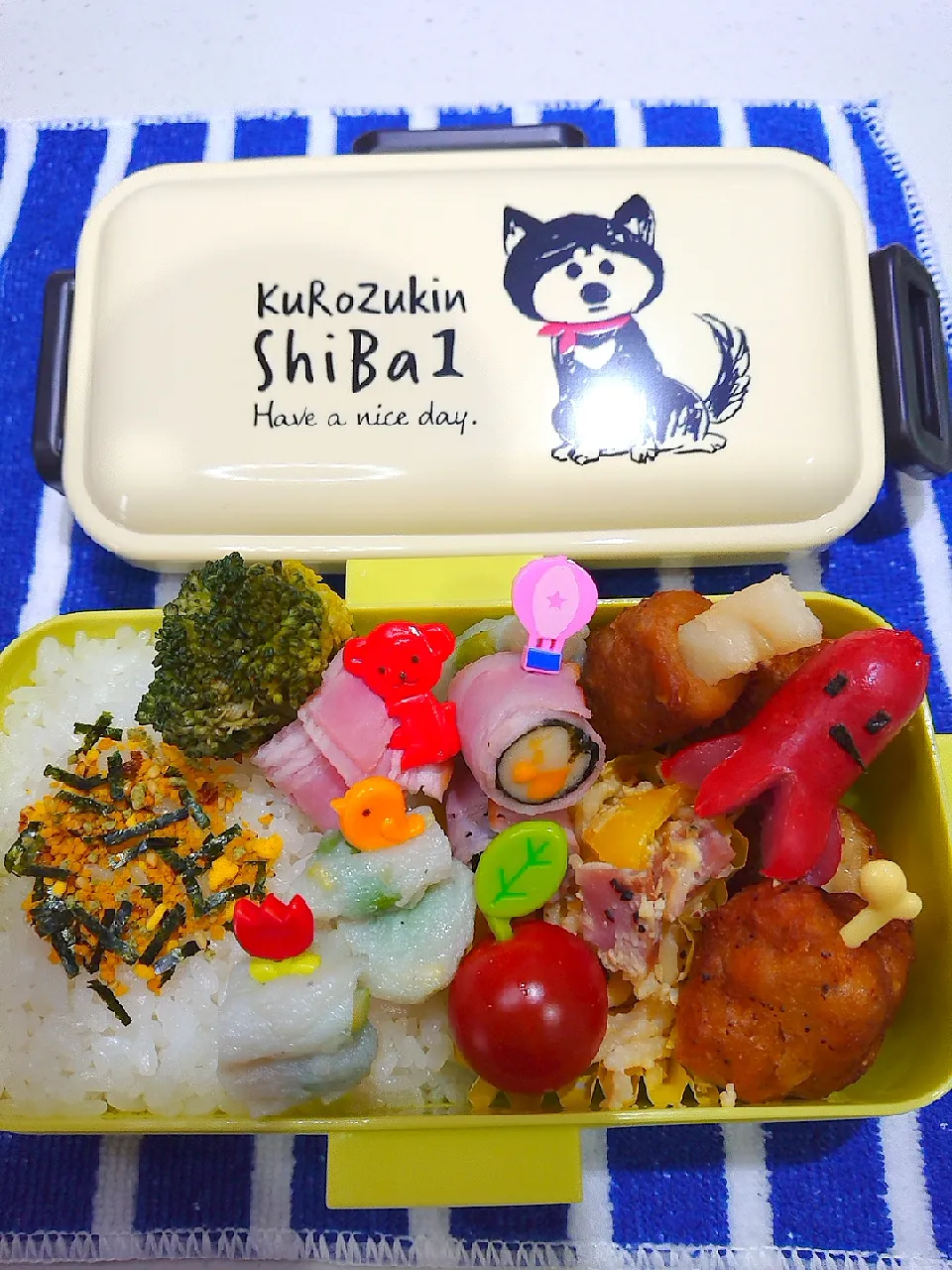 今日の子供のお弁当😋🌷|みぽりん♪さん