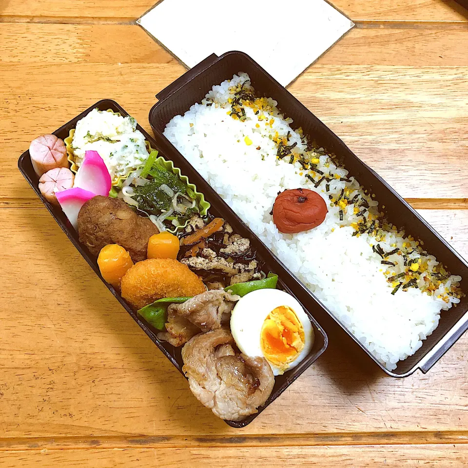 Snapdishの料理写真:男子高校生弁当|mamj63さん