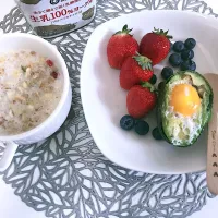 Snapdishの料理写真:今日の朝ご飯🥣|ケイちゃんさん