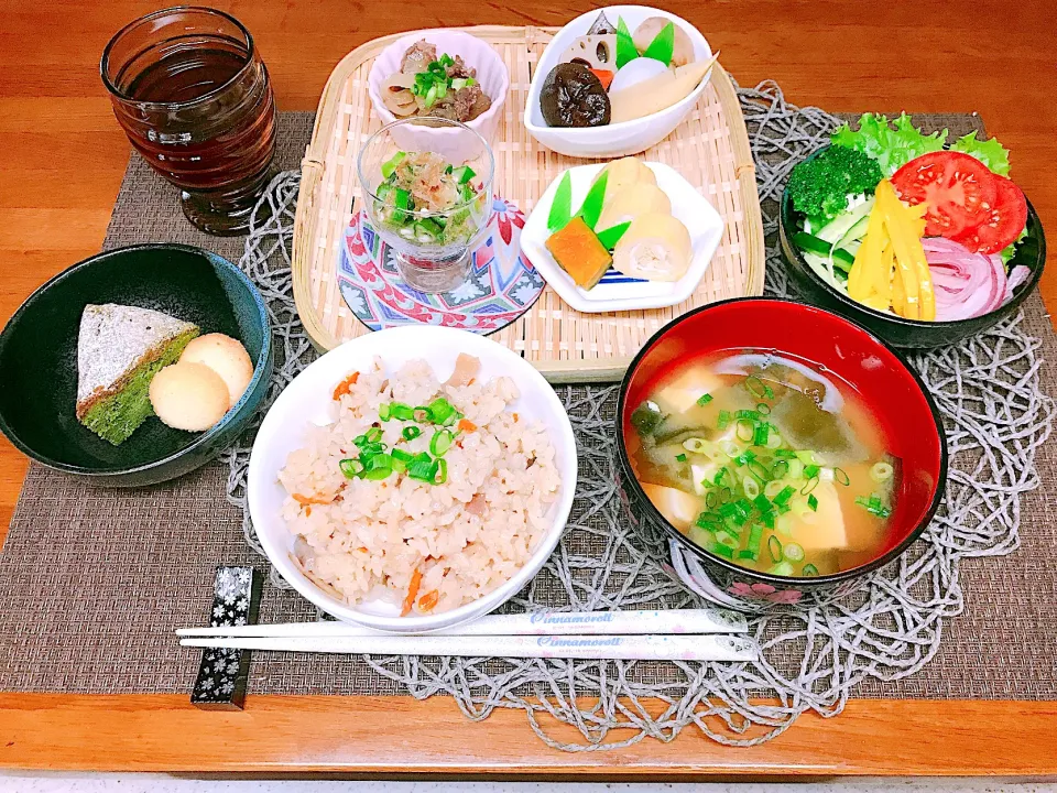 Snapdishの料理写真:今日のお昼ごはん🍚|harutomomariさん