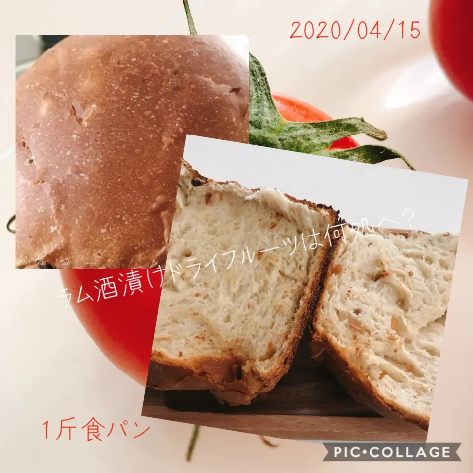 Snapdishの料理写真:#食パン🍞#ラム酒漬けドライフルーツ#数年ぶりにHBのお出まし|みすてりあすゆっこさん