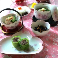 Snapdishの料理写真:名残の桜御膳🌸