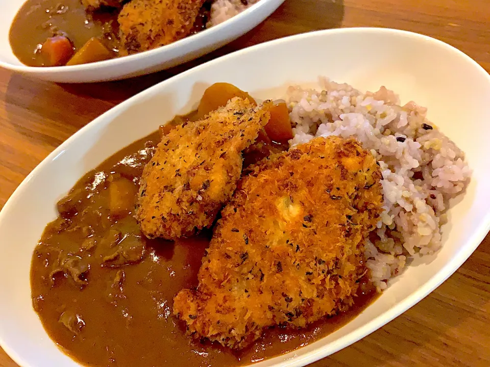 チキンカツカレー|ふくすけ食堂さん