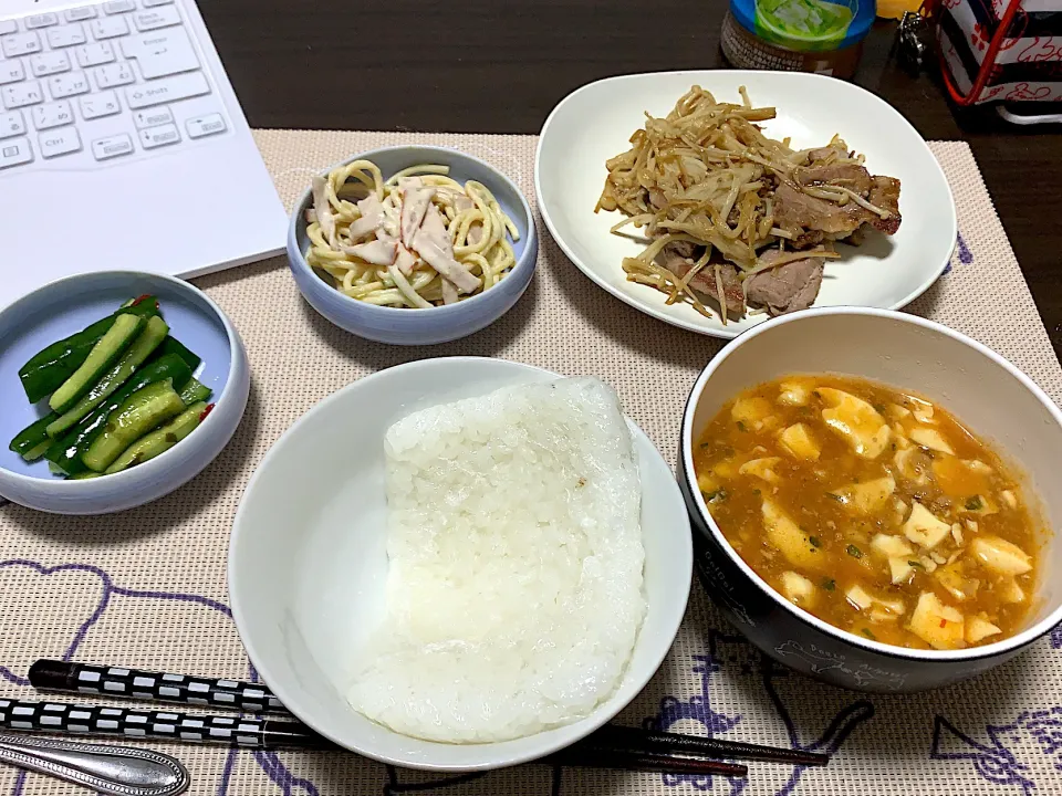 Snapdishの料理写真:今日の夜ご飯|(ノ◕ω◕)ノ➰(せが)さん