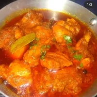 Snapdishの料理写真:indian chicken kari|ANjali Patleさん