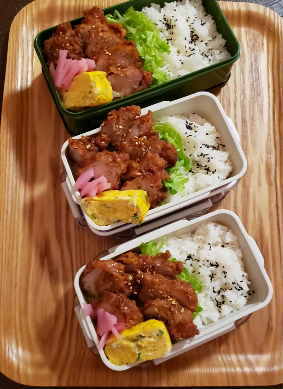 わが家の働く男弁当
唐揚げ弁当‥|kimikimi❤kitchenさん