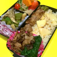 たけのこごはん弁当