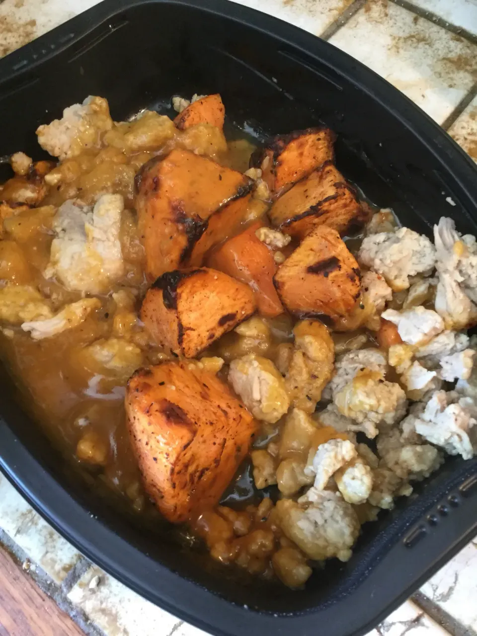 Crave sweet and sour pulled pork with sweet potatoes|ninja kittyさん