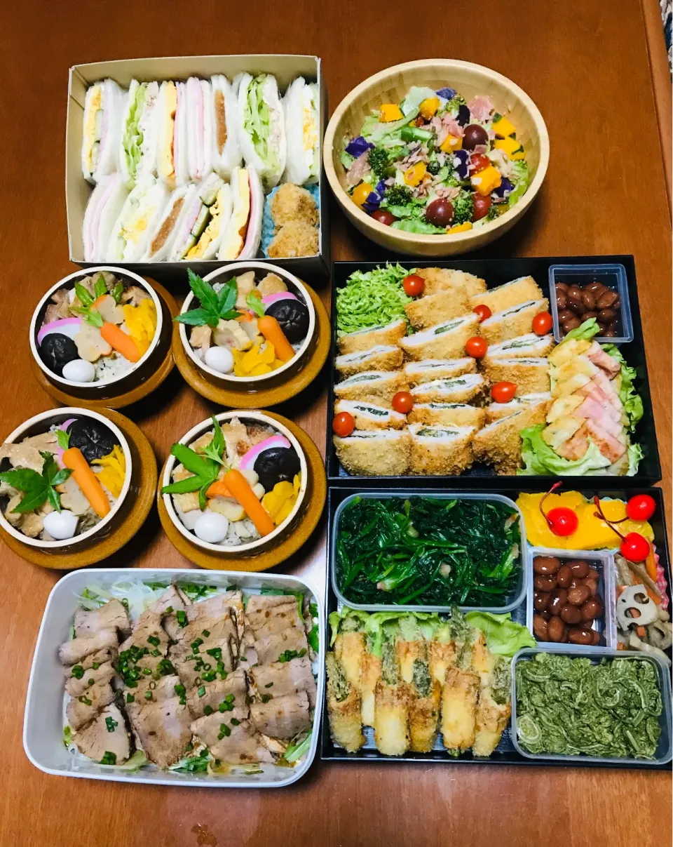 釜飯お花見🌸弁当♪|バシュランさん