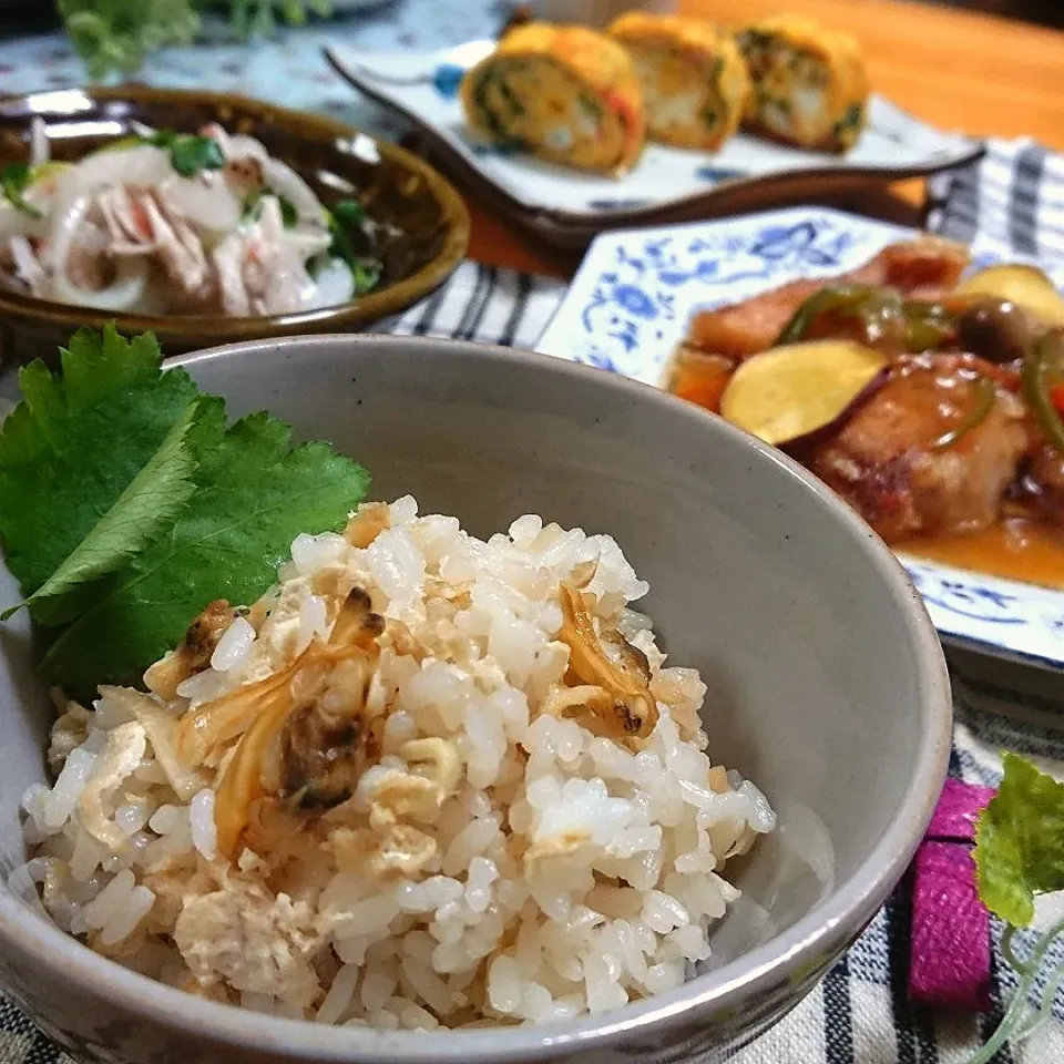 あさりの炊き込みご飯|とまと🍅さん