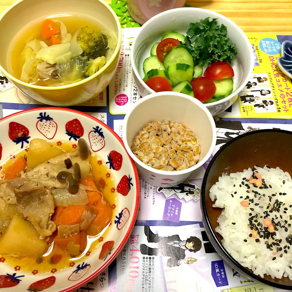 4歳児晩ご飯|さとう かおりさん